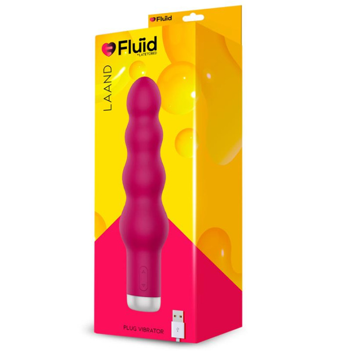 Laand Potente Vibrador USB Granate de Fluïd | VibraZon