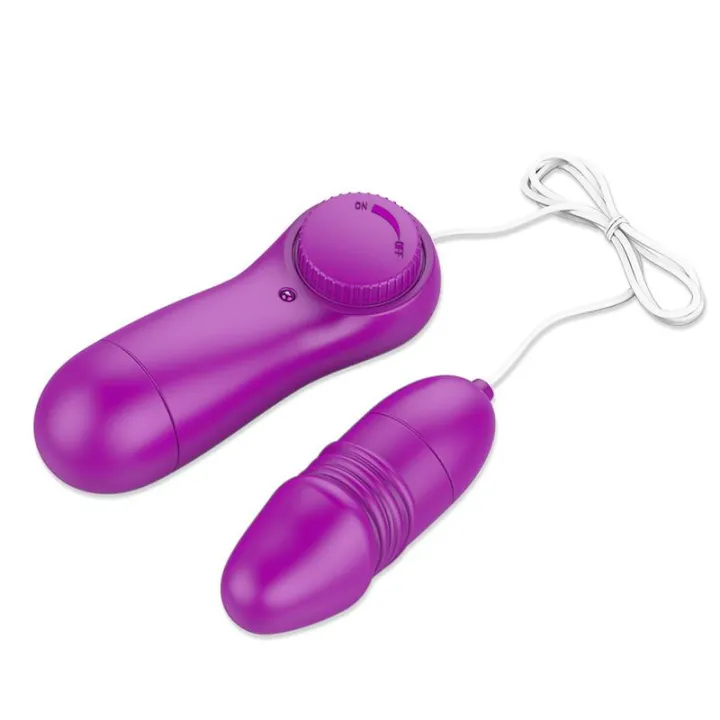 Laary Huevo Vibrador Multi Velocidad Control Remoto Púrpur de Fluïd