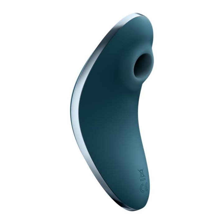 Succionador de Clítoris y Vibración Vulva Lover 1 Azul de Satisfyer | VibraZon