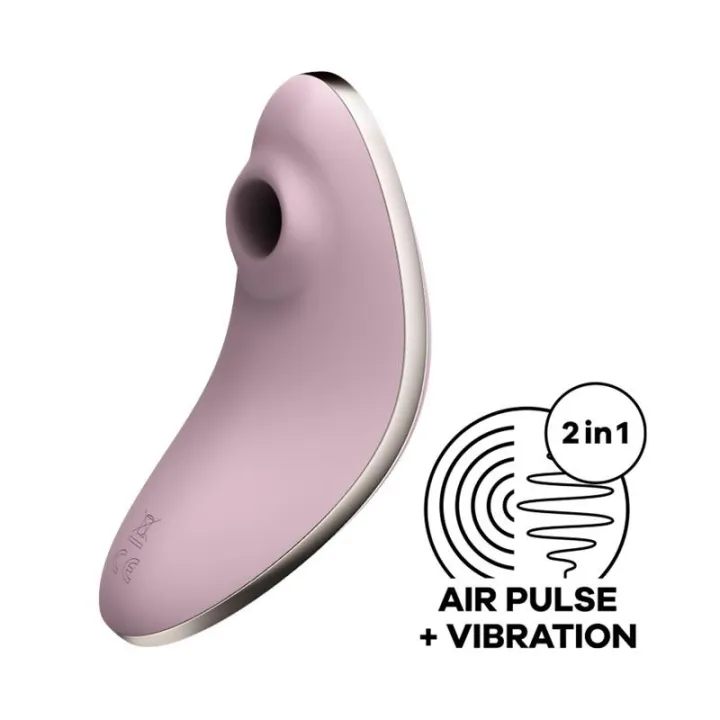 Succionador de Clítoris y Vibración Vulva Lover 1 Violeta de Satisfyer