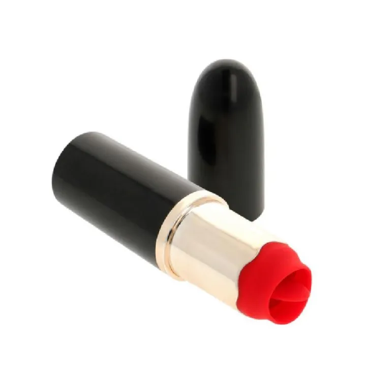 Estimulador de Pintalabios con Lengua Estimuladora USB Negro de A-Gusto