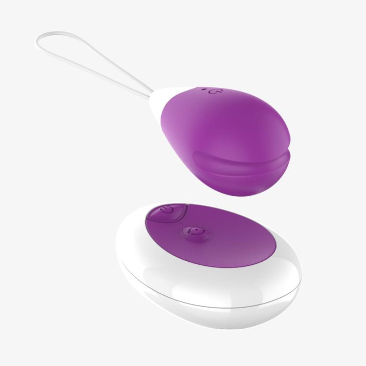 Huevo Vibrador con Control Remoto USB Púrpura de A-Gusto | VibraZon