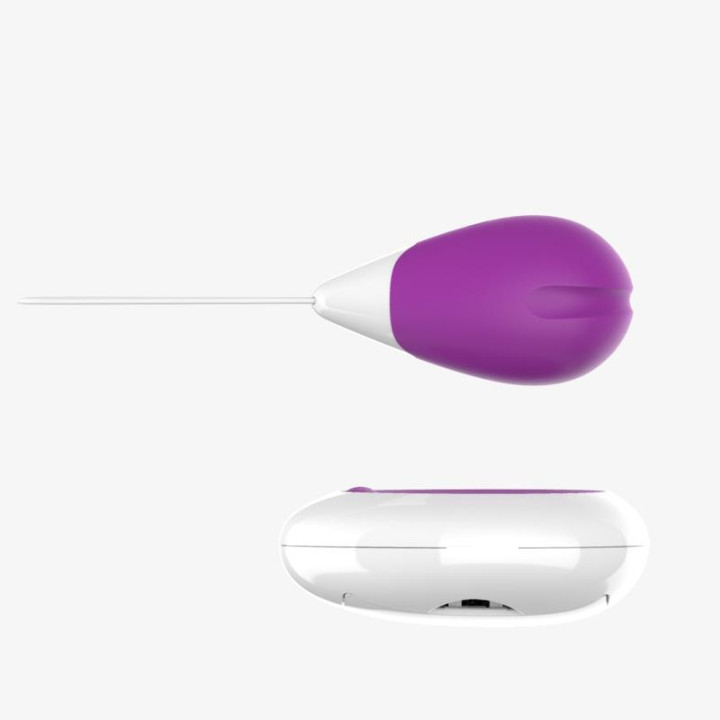 Huevo Vibrador con Control Remoto USB Púrpura de A-Gusto | VibraZon