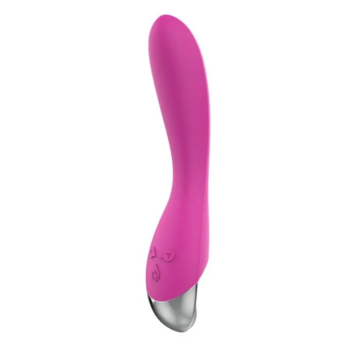 Vibrador 6 Funciones USB Rosa de A-Gusto