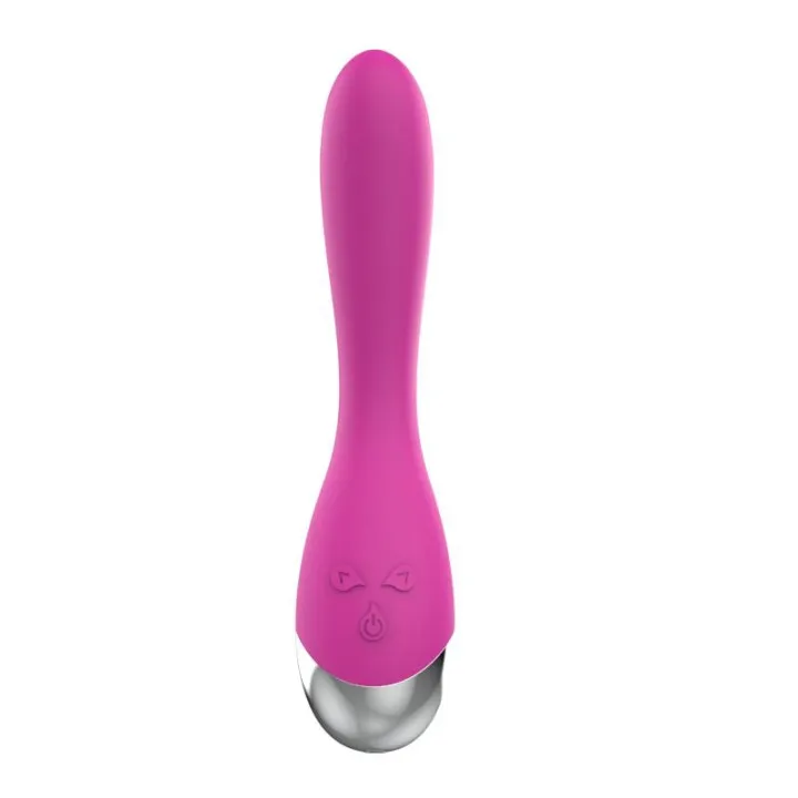Vibrador 6 Funciones USB Rosa de A-Gusto