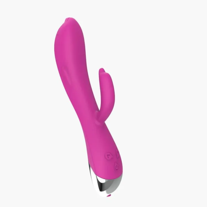 Vibrador Dolphin 6 Funciones USB Rosa de A-Gusto