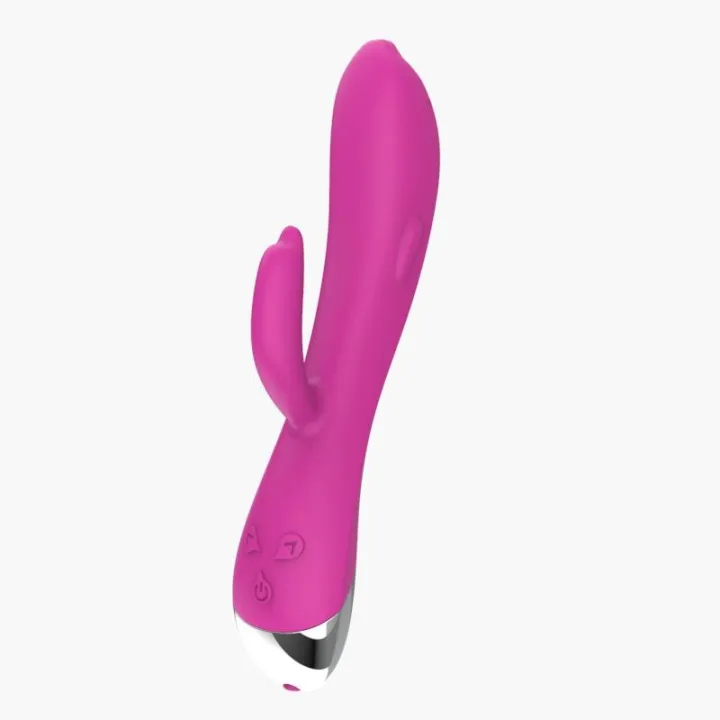 Vibrador Dolphin 6 Funciones USB Rosa de A-Gusto