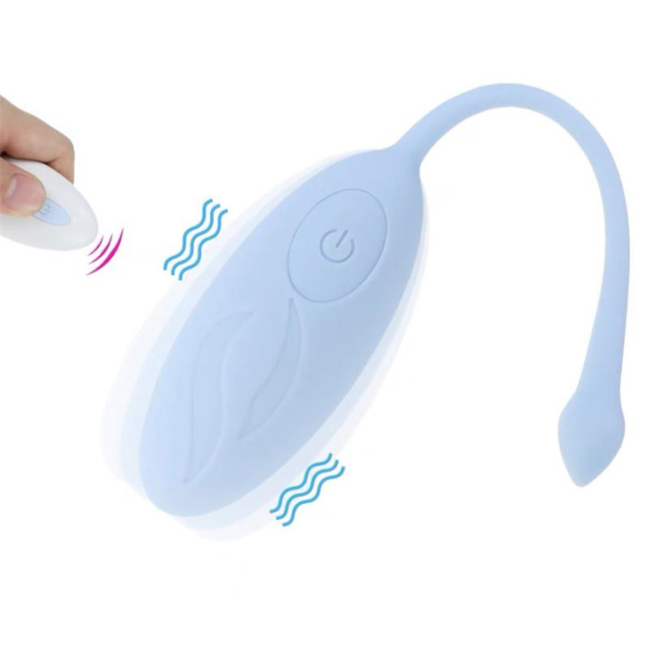 Huevo Vibrador con Control Remoto Azul de A-Gusto | VibraZon