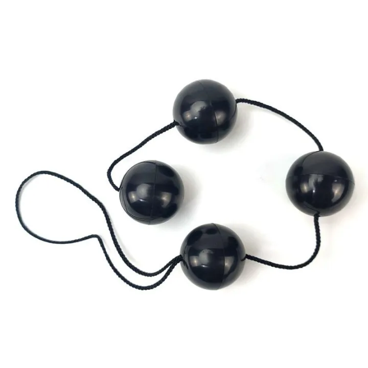 Cadena Anal China Negro de A-Gusto