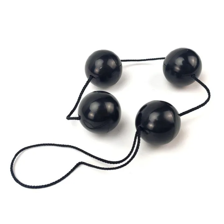Cadena Anal China Negro de A-Gusto