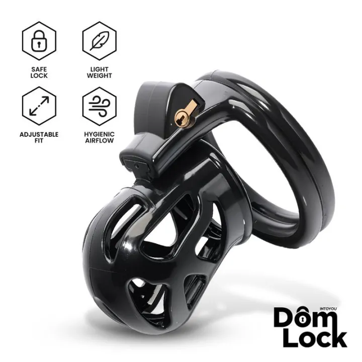 Block Jaula para el Pene con Candado Interno de Domlock