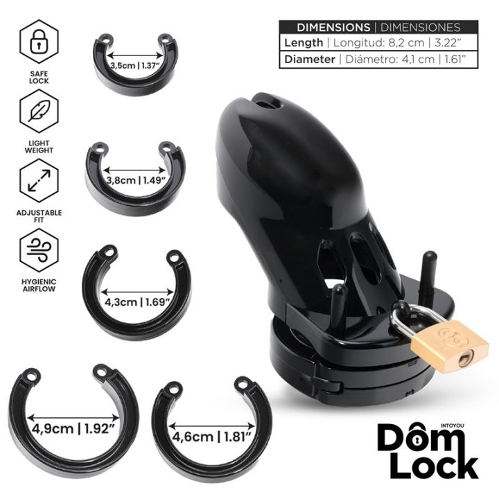 Custody Jaula para el Pene de Domlock | VibraZon
