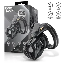 Bars Jaula para el Pene con Candado Interno de Domlock