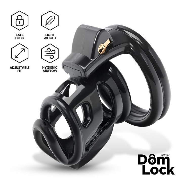 Bars Jaula para el Pene con Candado Interno de Domlock | VibraZon