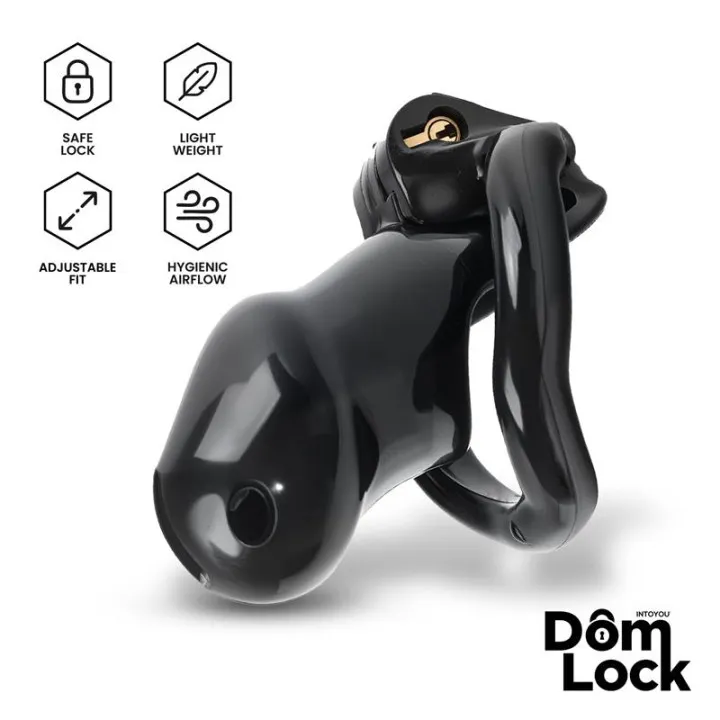 Guard Jaula para el Pene con Candado Interno Talla S de Domlock