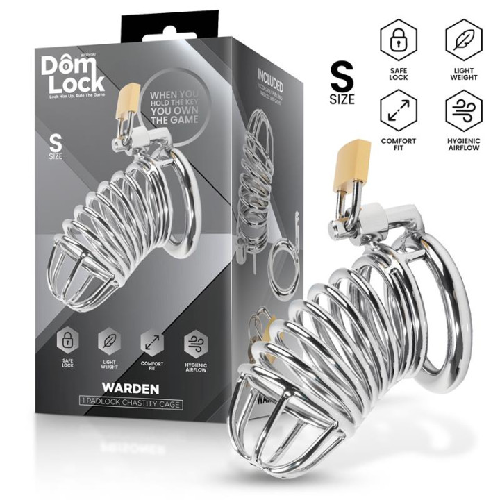 Warden Jaula para el Pene Talla S de Domlock | VibraZon
