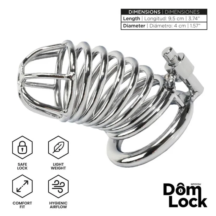 Warden Jaula para el Pene Talla S de Domlock