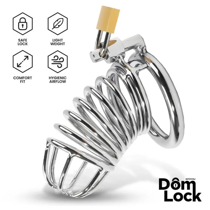 Warden Jaula para el Pene Talla M de Domlock