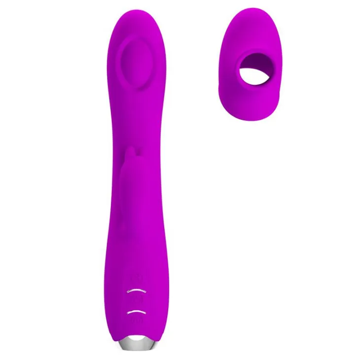 Regina Vibrador con Succión y Tapping de Prettylove