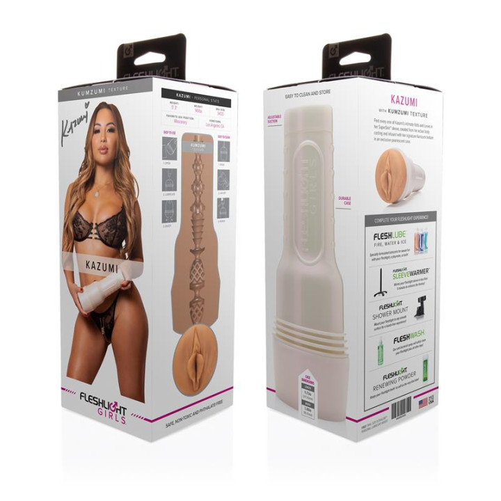 Kazumi Kumzumi Masturbador Vagina de Fleshlight | VibraZon