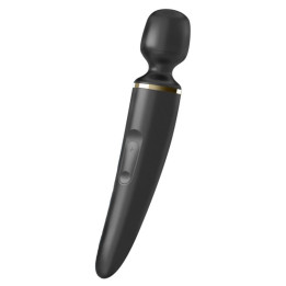 Masajeador Wand-er Woman Negro y Dorado de Satisfyer | VibraZon