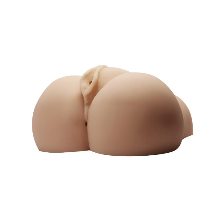 Masturbador Doble Vagina y Ano con Vibración de Crazy Bull | VibraZon