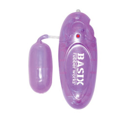 Huevo Vibrador Jelly Púrpura de Basix Rubber Works | VibraZon