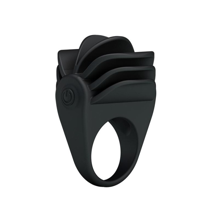 Pretty Love Anillo Vibrador Chester Color Negro de Prettylove | VibraZon