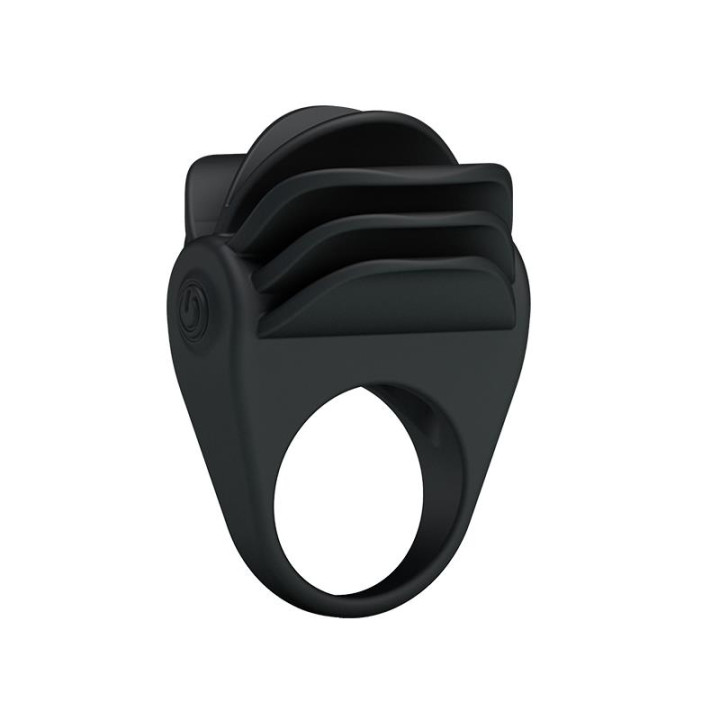 Pretty Love Anillo Vibrador Chester Color Negro de Prettylove | VibraZon