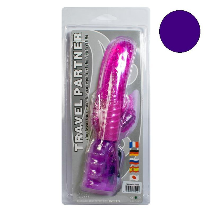 Travel Partner 17 cm Color Purpura de Baile | VibraZon