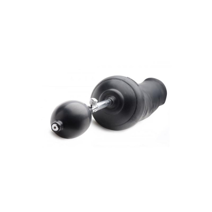 Dildo Inflable XL Negro de Tom Of Finland | VibraZon
