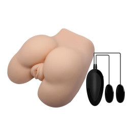 Masturbador Vagina y Ano con Vibración de Crazy Bull | VibraZon