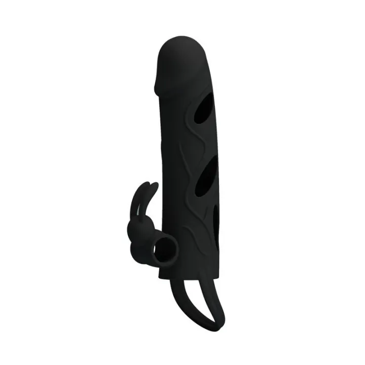 Pretty Love Jaula con Bala Vibradora 14 cm Color Negro de Prettylove