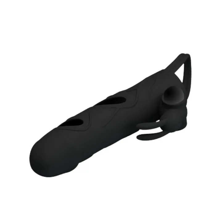 Pretty Love Jaula con Bala Vibradora 14 cm Color Negro de Prettylove