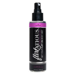 Flirtatious Bruma Corporal con Feromonas Granada, Coco y Plumeria 125 ml de Sensuva | VibraZon