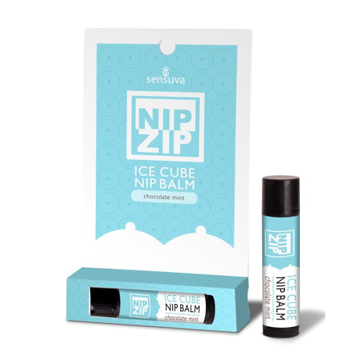 Nip Zip Bálsamo Refrescante para Pezones Unisex Chocolate y Menta 4 gr de Sensuva | VibraZon