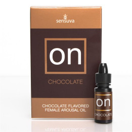 ON Arousal Aceite Estimulante para Ella Chocolate 5 ml de Sensuva | VibraZon