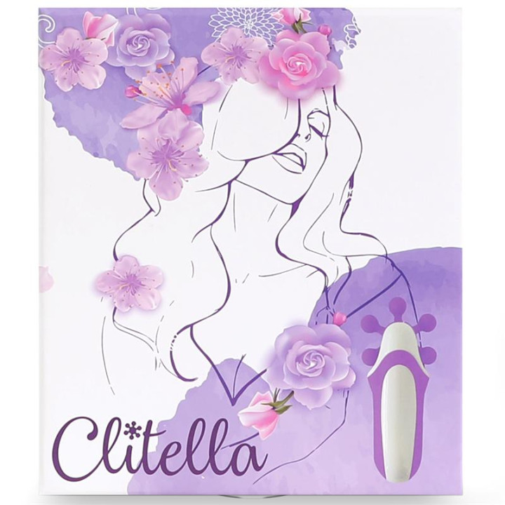 Clitella Estimulador Sexo Oral con Accesorios Púrpura de Feelztoys | VibraZon