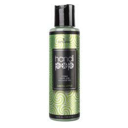 Handipop Gel de Masaje y Sexo Oral Manzana Verde 125 ml de Sensuva | VibraZon