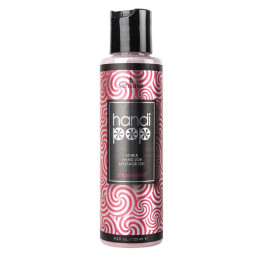 Handipop Gel de Masaje y Sexo Oral Fresa 125 ml de Sensuva | VibraZon