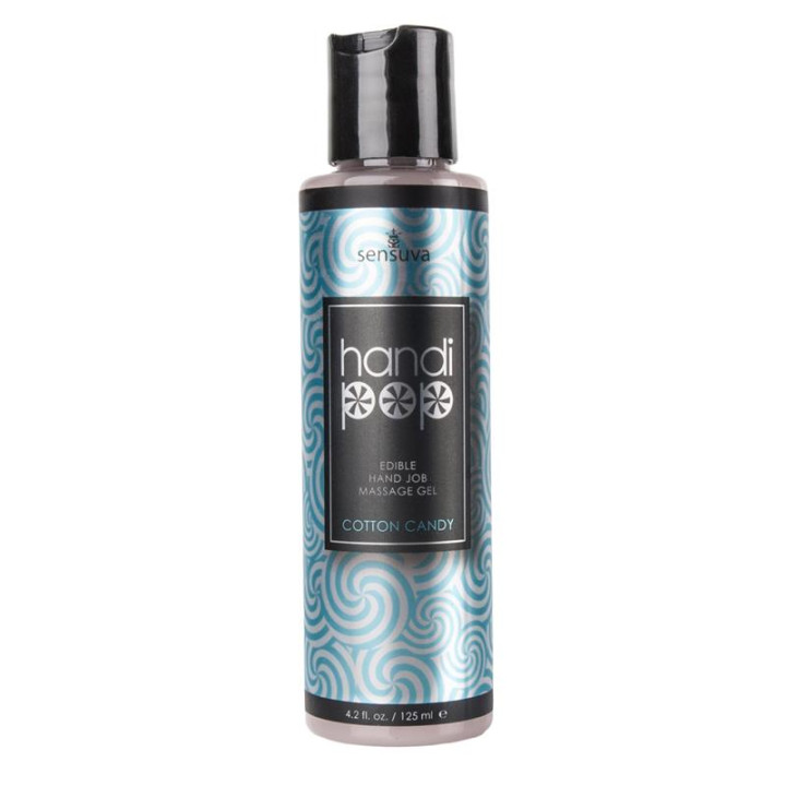 Handipop Gel de Masaje y Sexo Oral Algodón de Azucar 125 ml de Sensuva | VibraZon