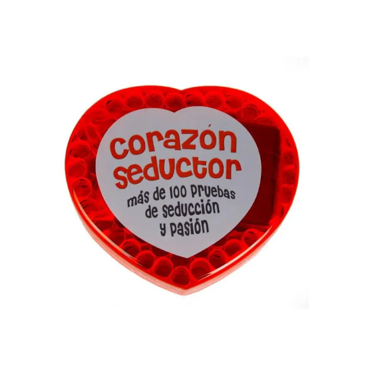 Juego Corazón Seductor con 100 Pruebas de Diverty Sex