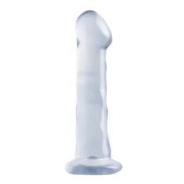 Dildo 16,51 cm Transparente de Basix Rubber Works