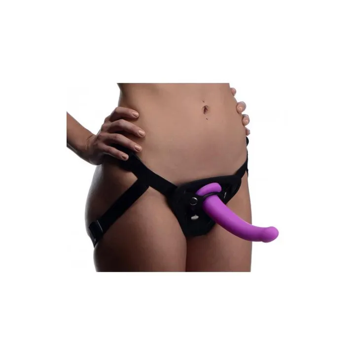 Navigator Arnés con Dildo Punto G Purpura de Strap U
