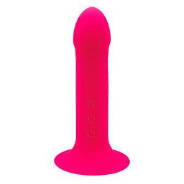 Dildo Doble Densidad Vibración Hitsens 2 M Rosa de Adrien Lastic | VibraZon