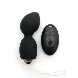 Bolas Kegel con Control Athens Negro de Rimba Toys