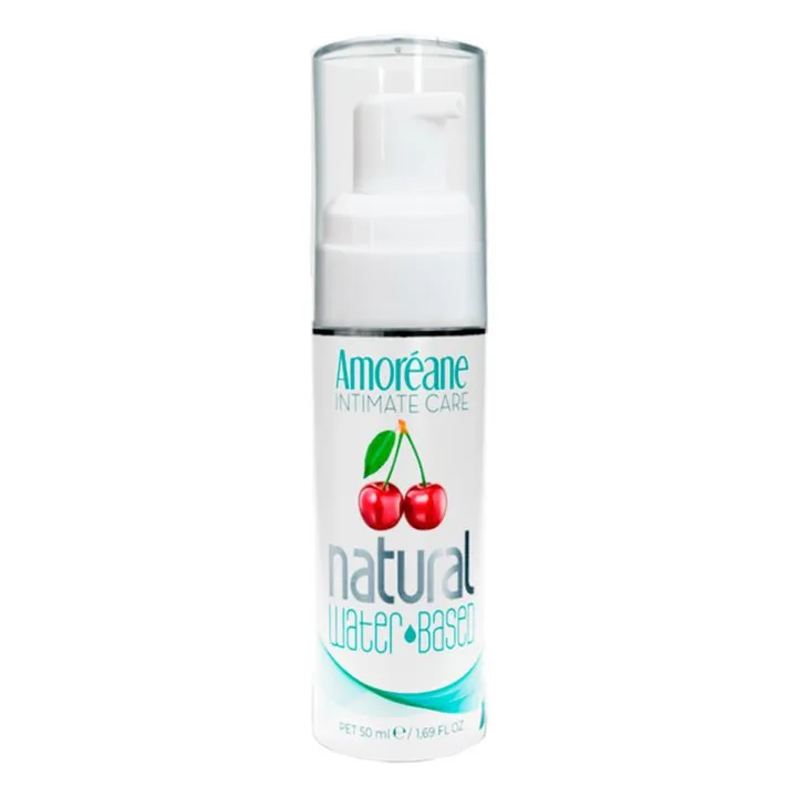 Lubricante Base Agua Cereza 50 ml de Amoreane