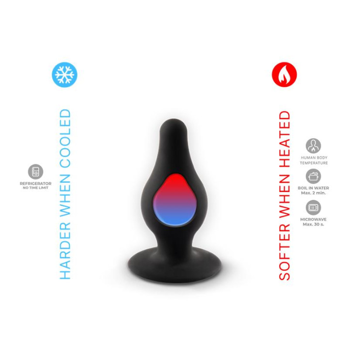 Butt Plug Model 2 S Negro de Silexd | VibraZon