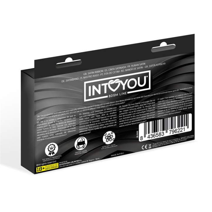 Satin Lazo de Seda para Bondage de Intoyou Bdsm Line | VibraZon