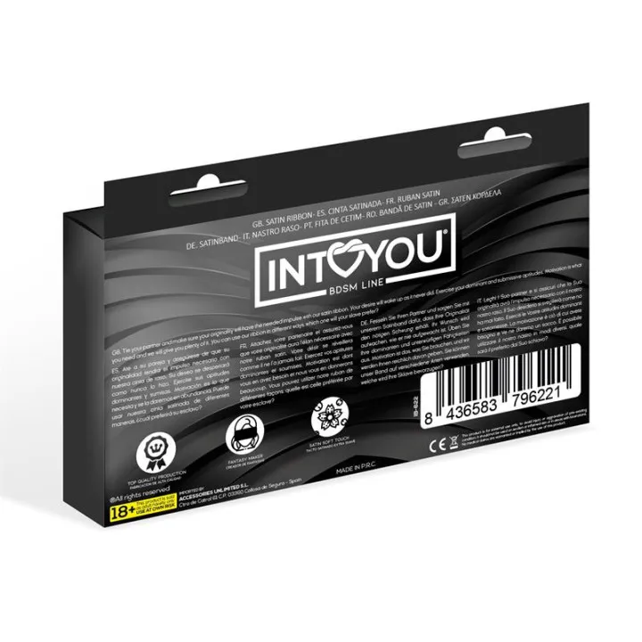 Satin Lazo de Seda para Bondage de Intoyou Bdsm Line